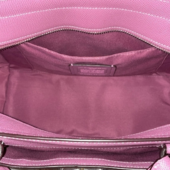 COACH 3 fer purple blush like new beautiful Coach purse, wallet, and wristlet - Picture 3 of 14